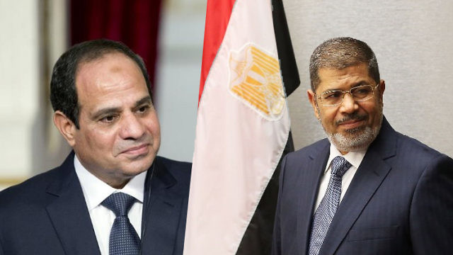 مرسي والسيسي (AFP)