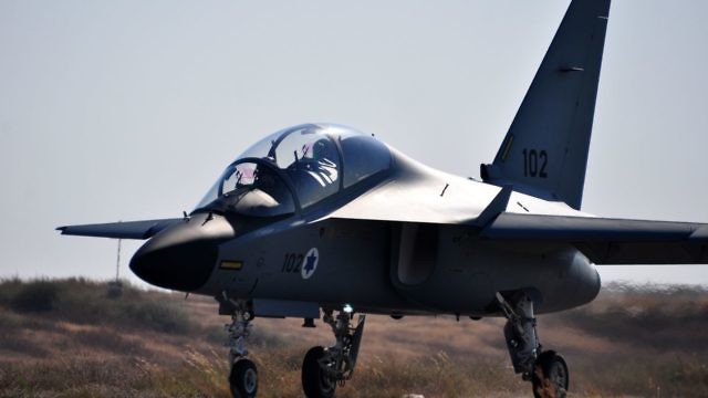 طائرة التدريبات ‏M-346‎‏ (الناطق باسم الجيش الإسرائيلي)