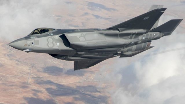 أجنحة الطائرة المُراوغة F-35 من صناعة "الصناعة الجوية الإسرائيلية" (IAI/Flickr)