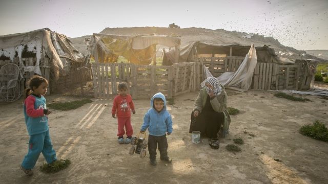 أطفال بدو في النقب (Flash90Yaniv Nadav)