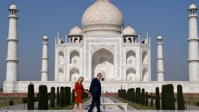نتنياهو وسارة في الهند (ديوان الإعلام الحكومي)
