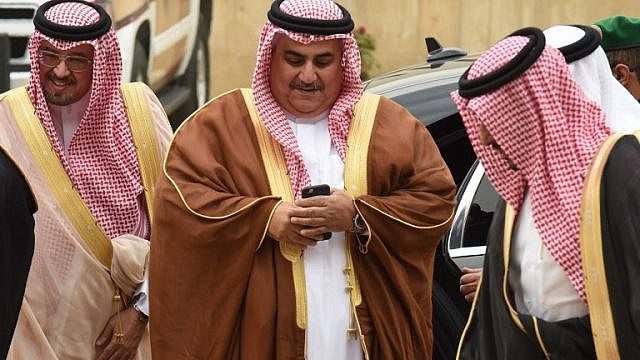 وزير الخارجية البحريني، الشيخ خالد بن أحمد بن محمد آل خليفة (AFP)